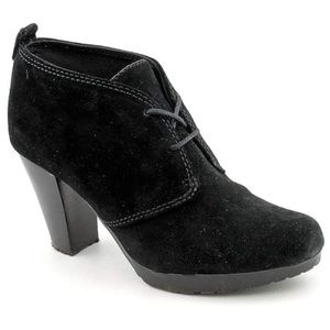 Giani Bernini Olotl suede heeled ankle booties